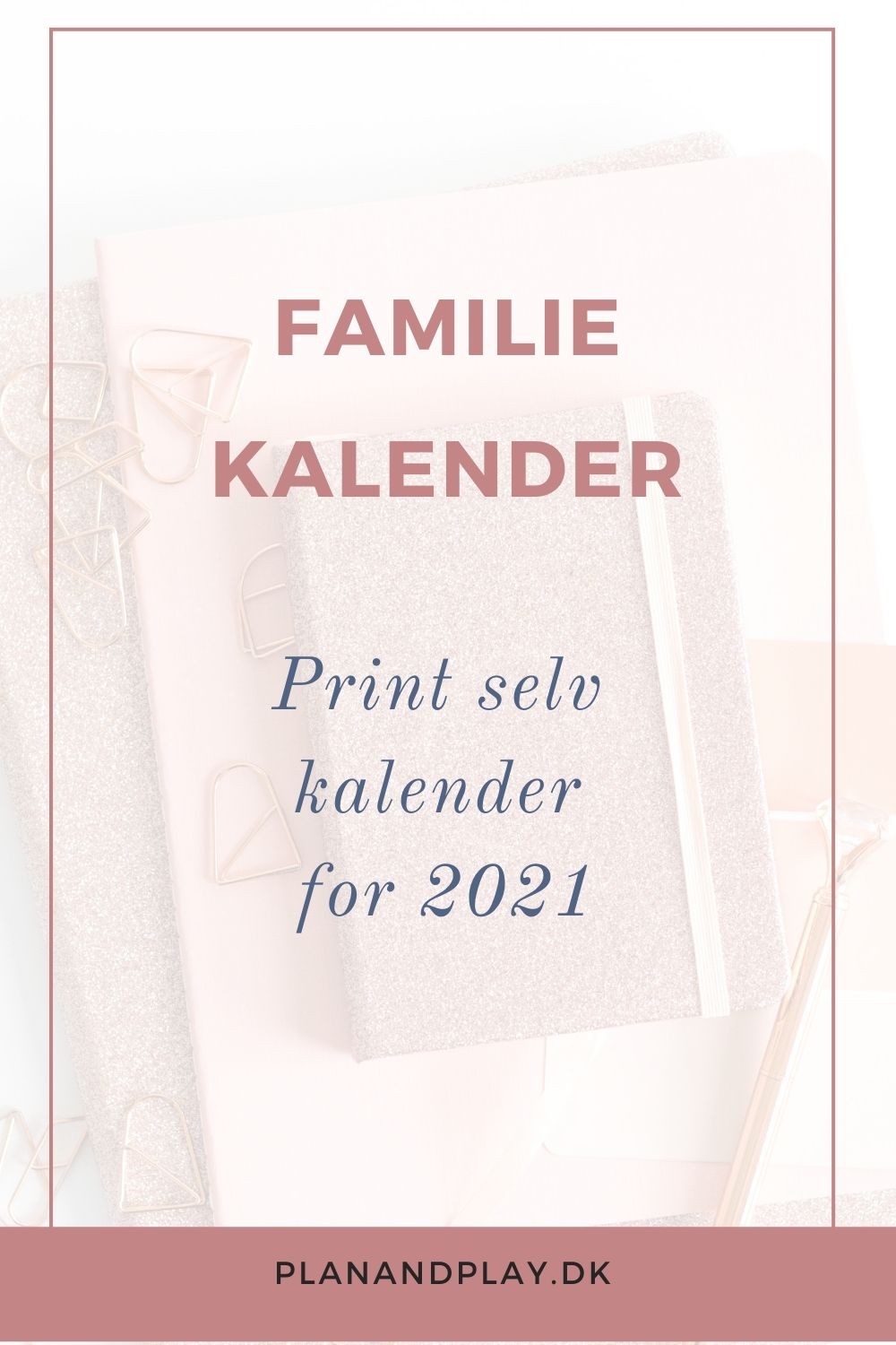 boliger løg Glat Print selv familiekalender - Plan & Play